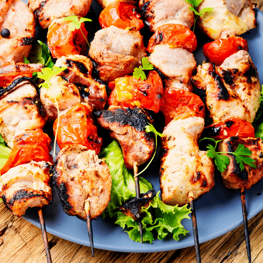 Grilled Meat Skewers