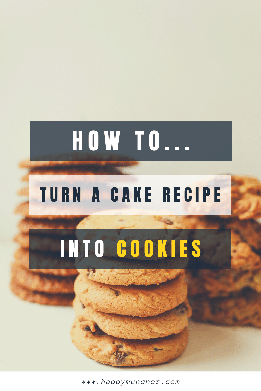 How to Turn a Cake Recipe Into Cookies
