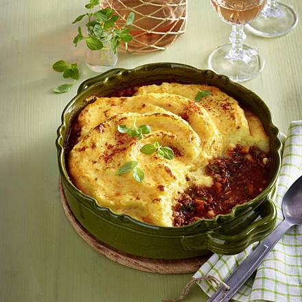 Mashed Potato Bolognese Casserole
