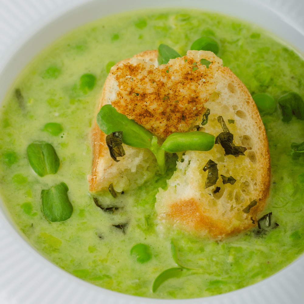 Pea Fennel Soup