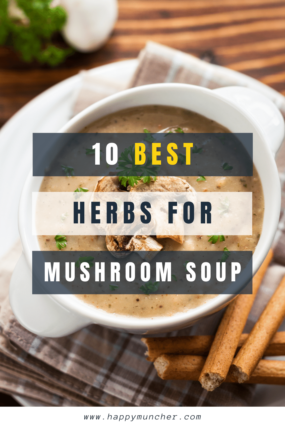 What Herbs Go Well with Mushroom Soup