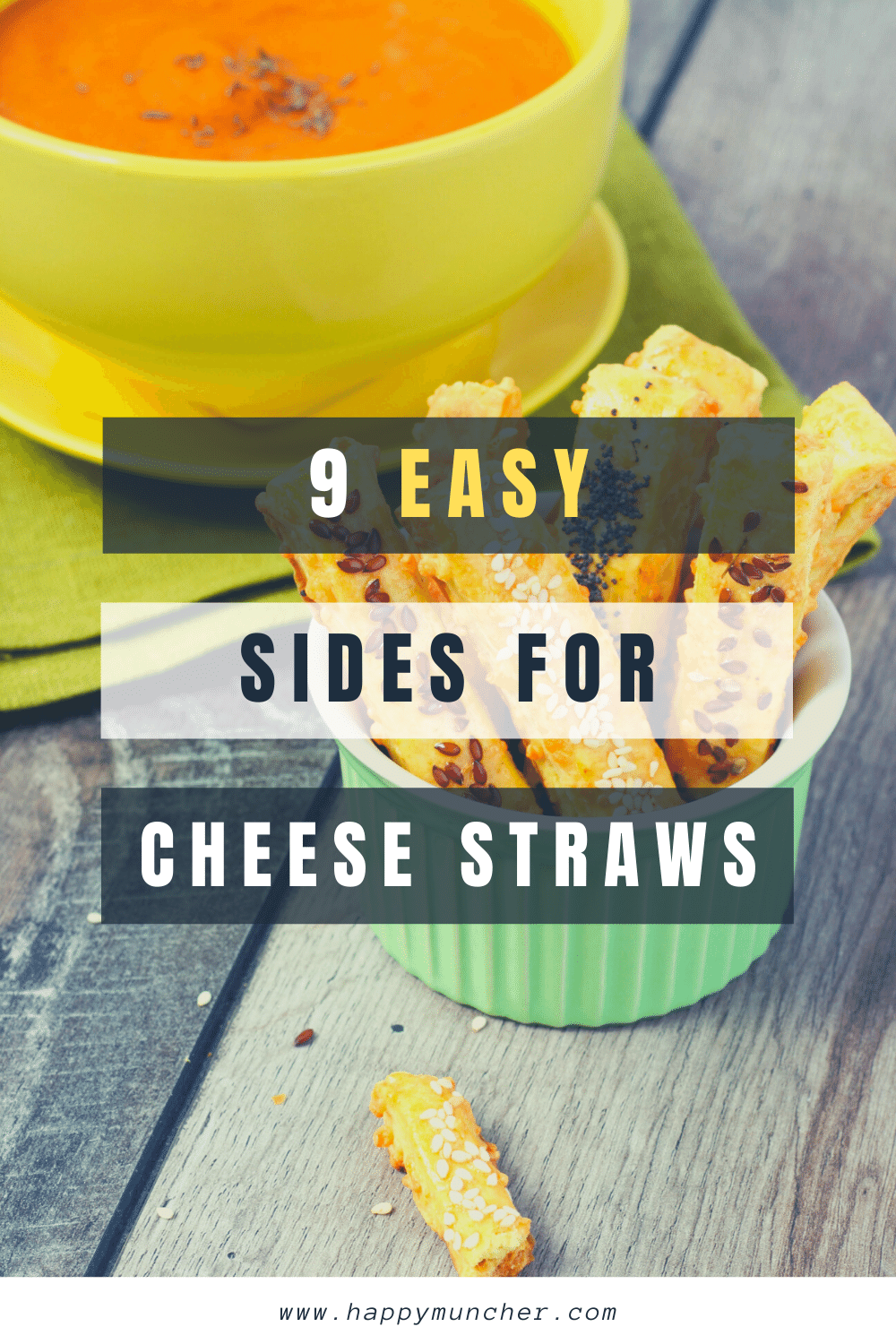 What to Serve with Cheese Straws