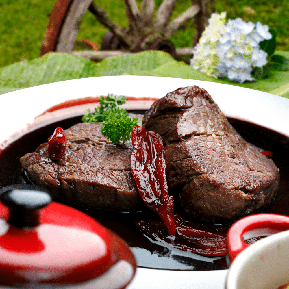 Red wine sauce