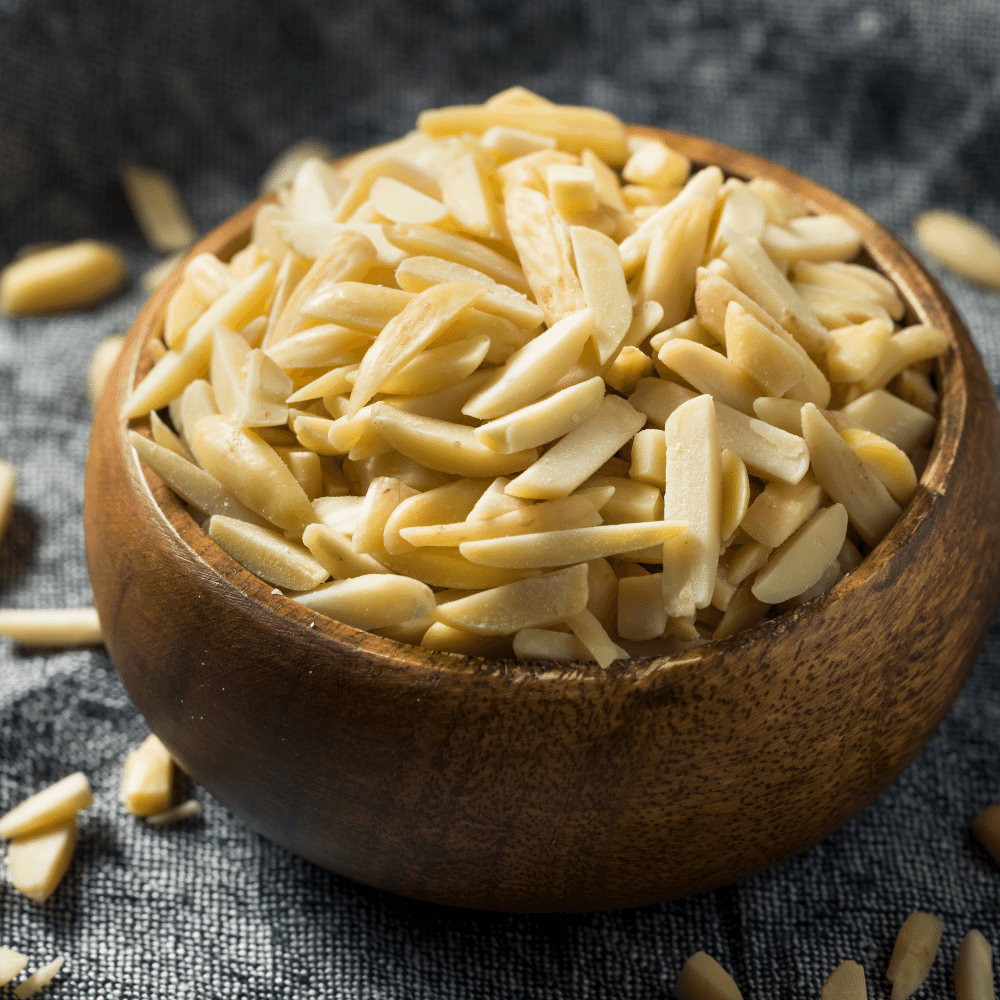 Slivered almonds
