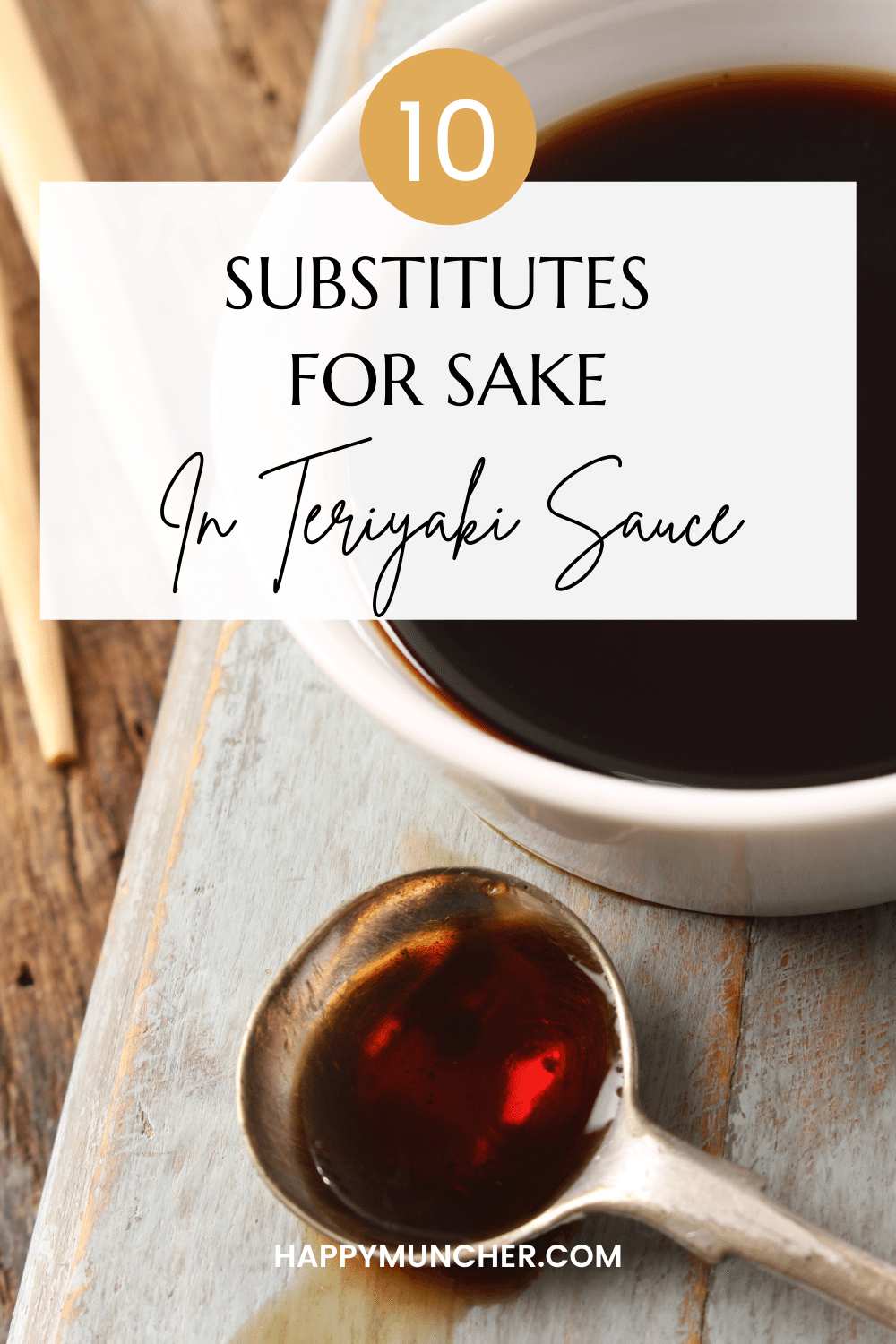 substitute for sake in teriyaki sauce