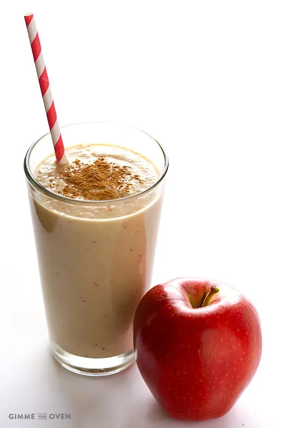 apple pie protein smoothie