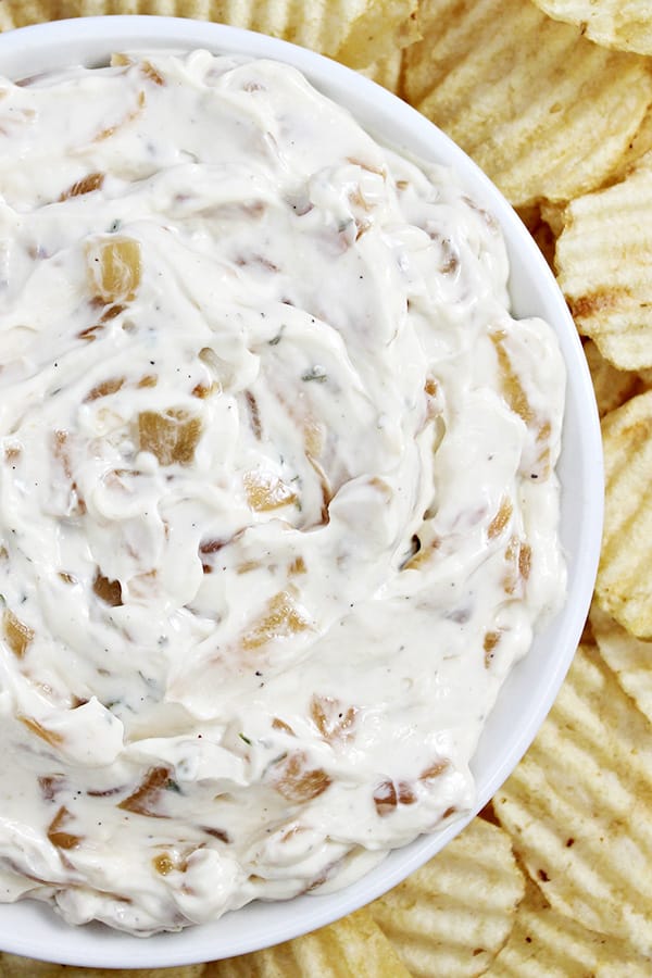 Beer Caramelized Onion Dip