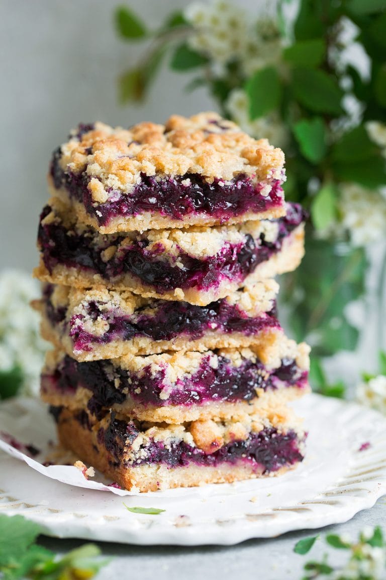 Blueberry Crumble Bars