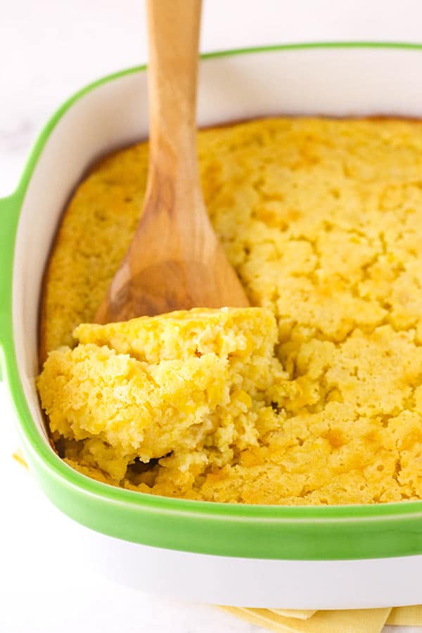 Breakfast Cornbread Casserole