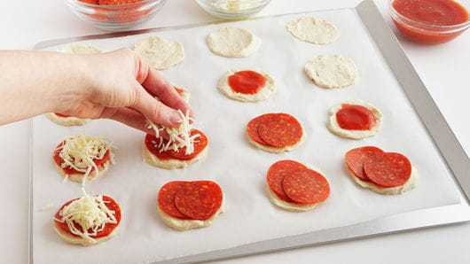 Flaky Biscuit Pizza Snacks
