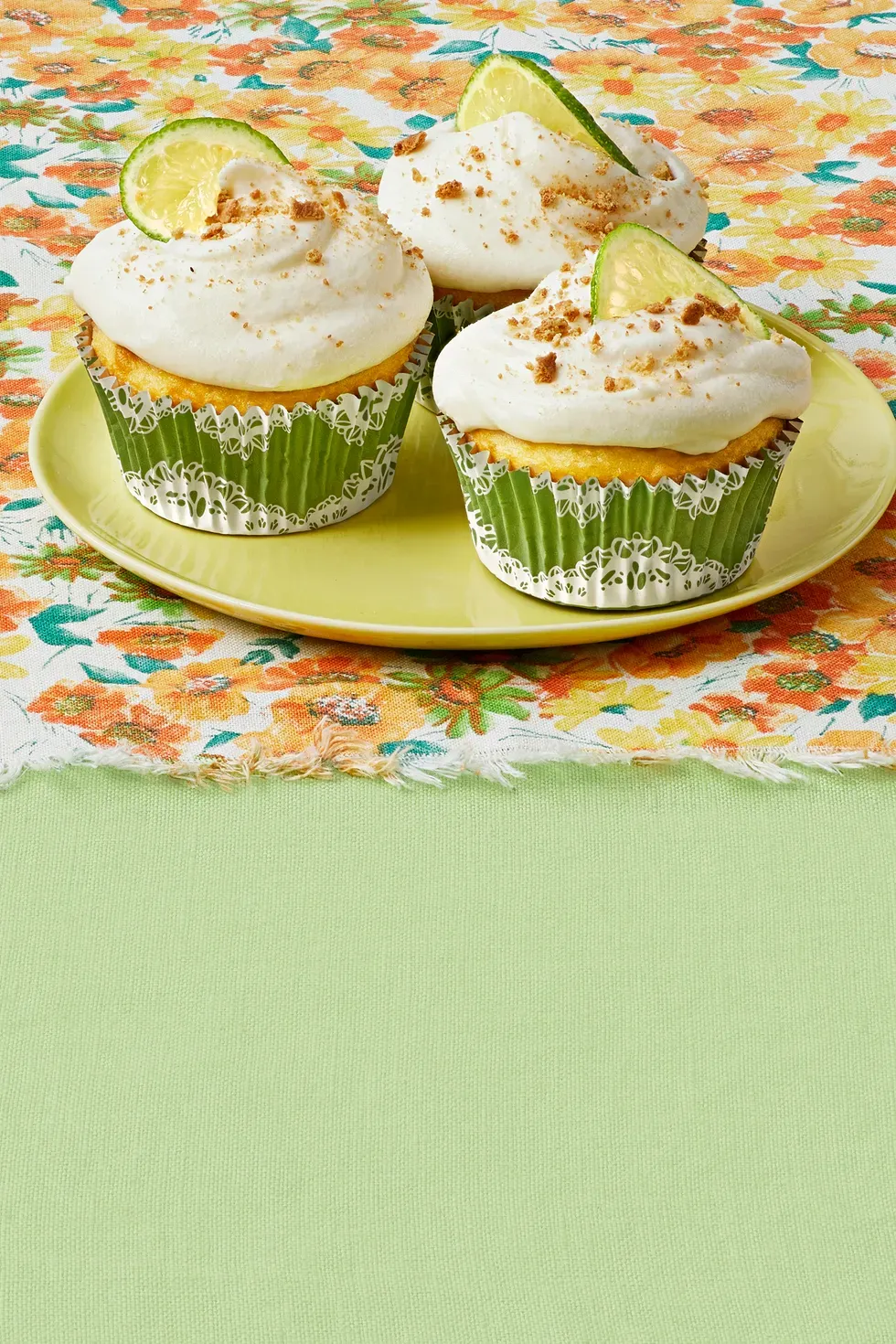 Key Lime Pie Cupcakes