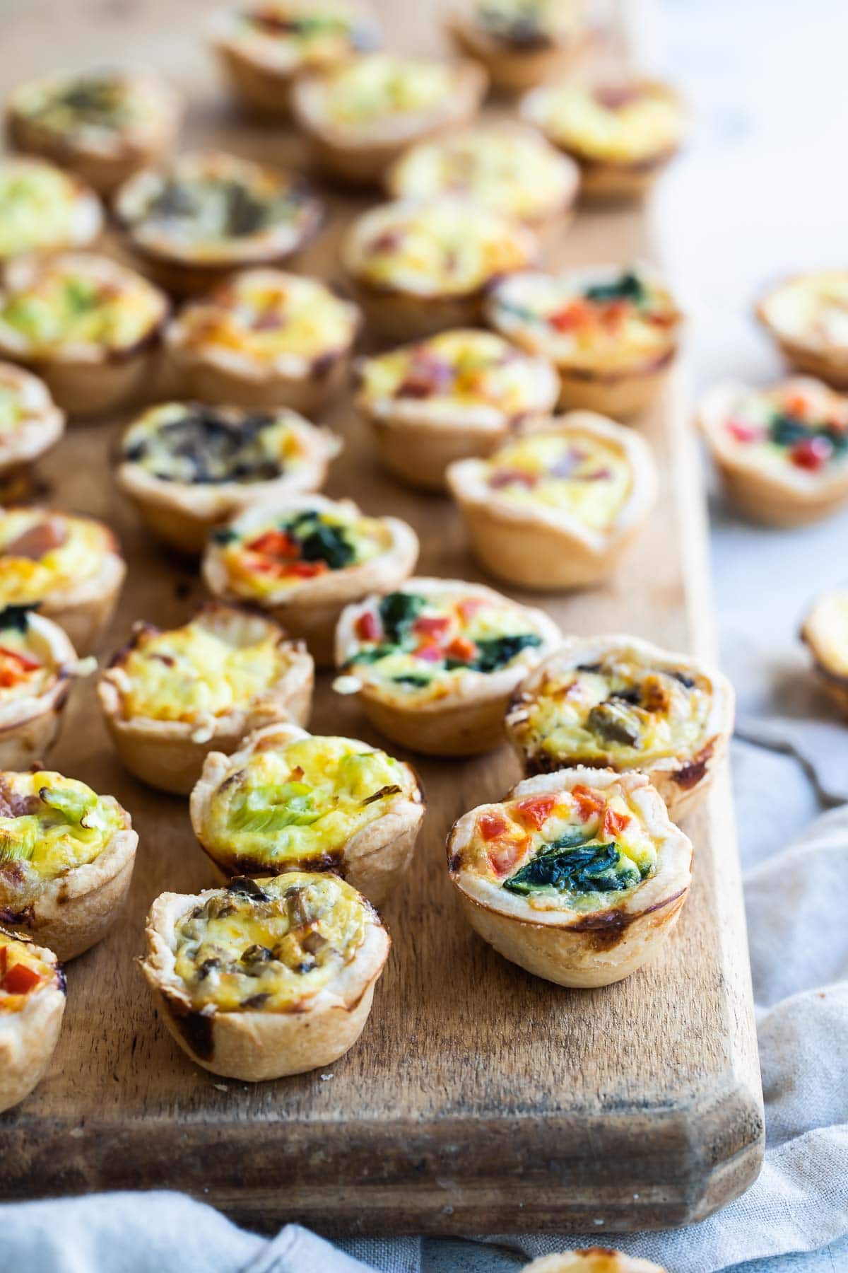 Mini Quiche 4 Ways