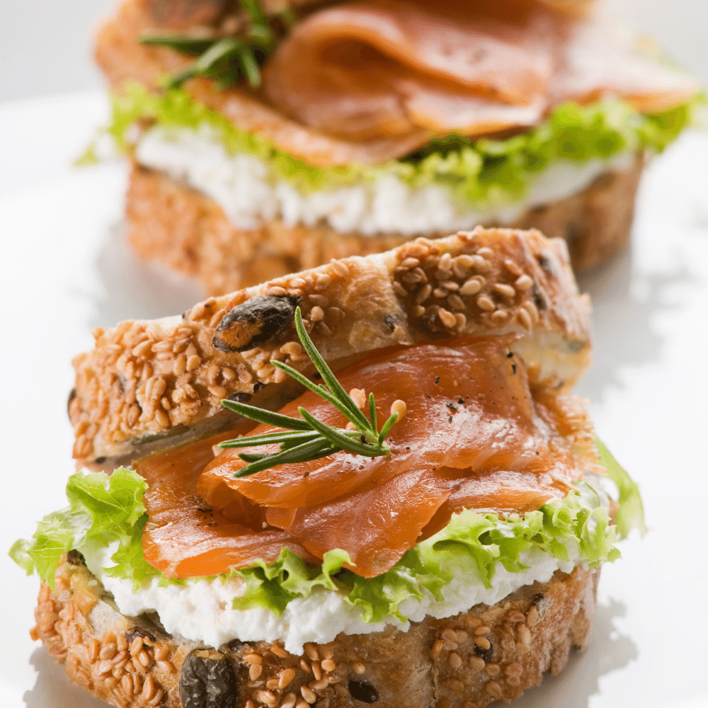 Salmon Sandwiches