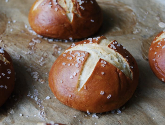 Soft Pretzel buns
