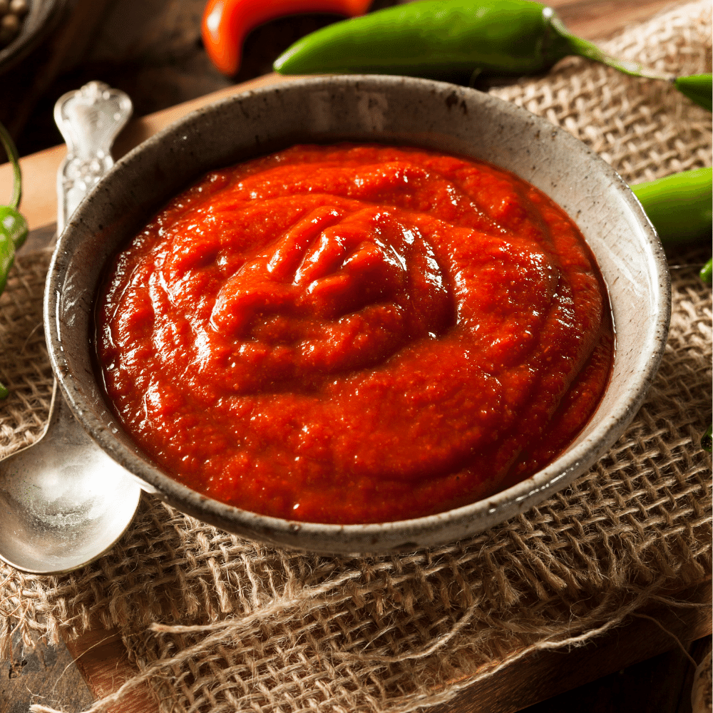 Sriracha hot sauce