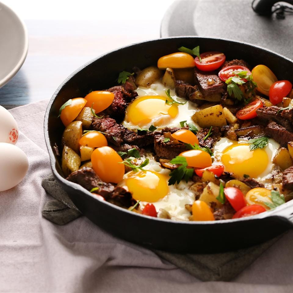 Steak and Egg Hash