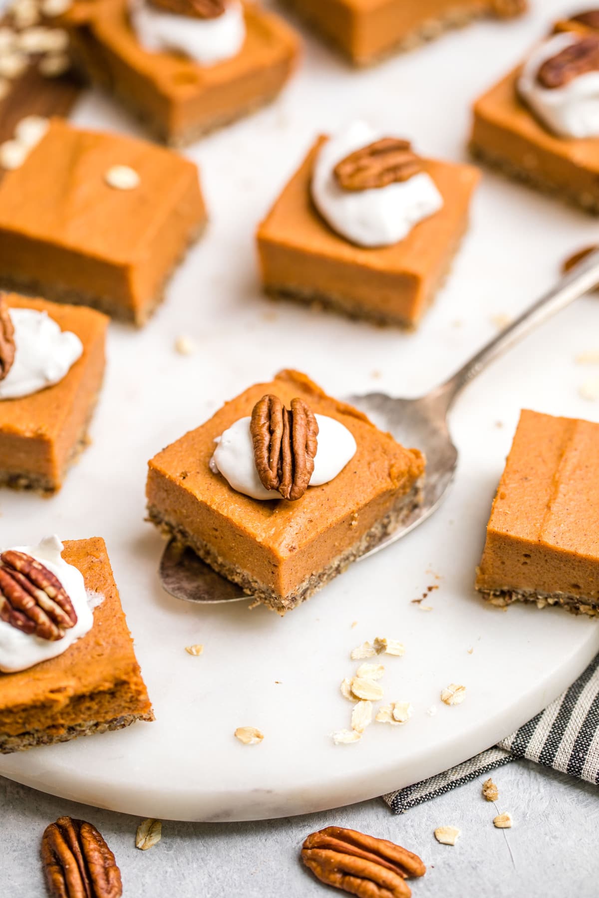 SWEET POTATO PIE BARS