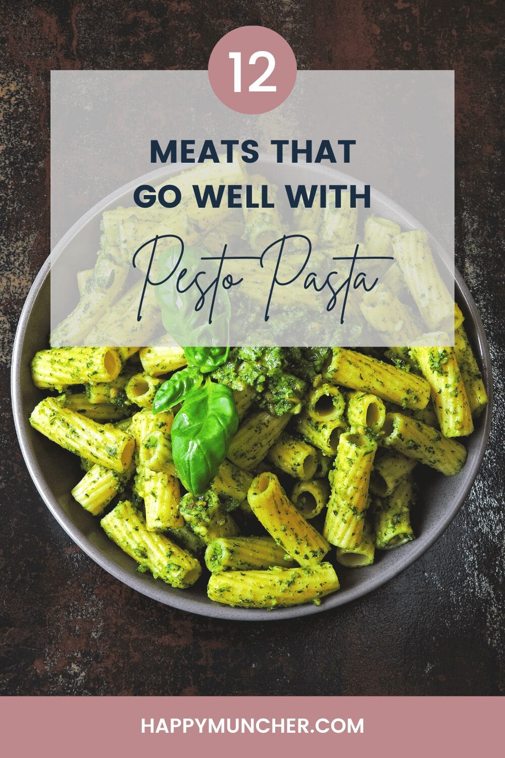 what meat goes with pesto pasta