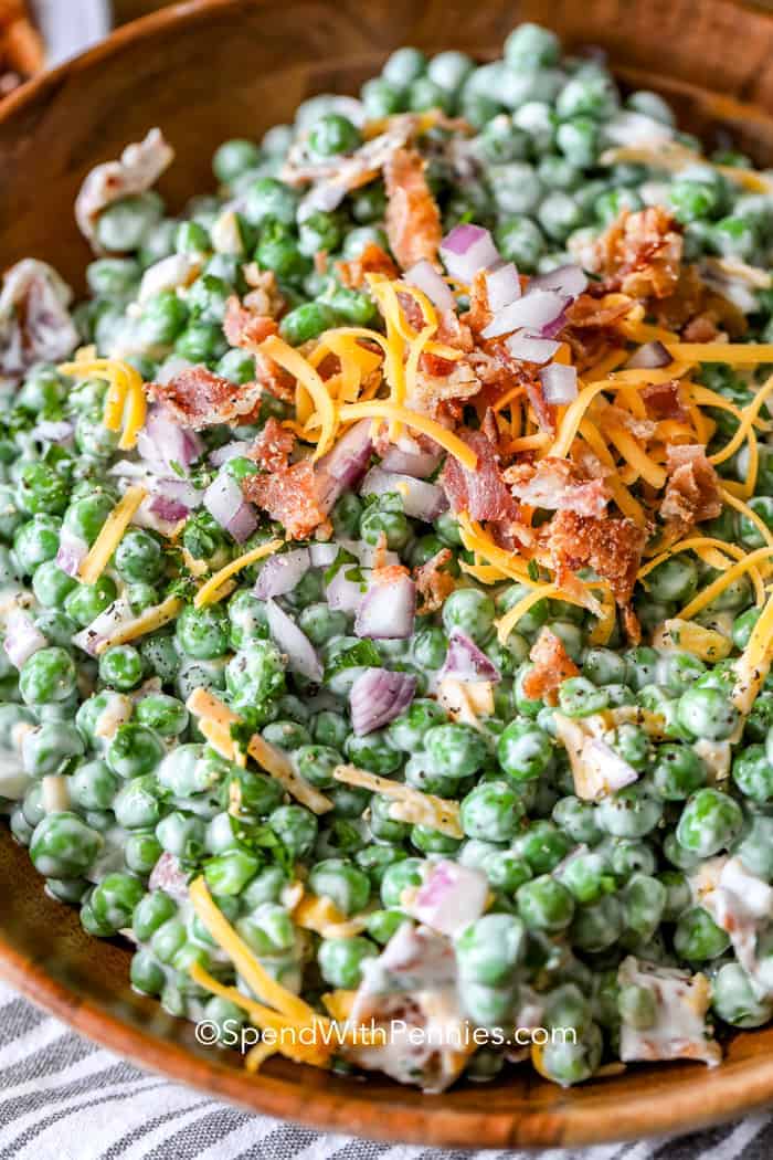 Bacon Pea Salad