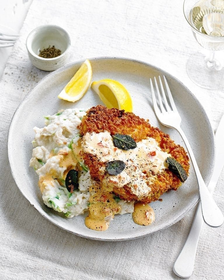 Cauliflower schnitzels