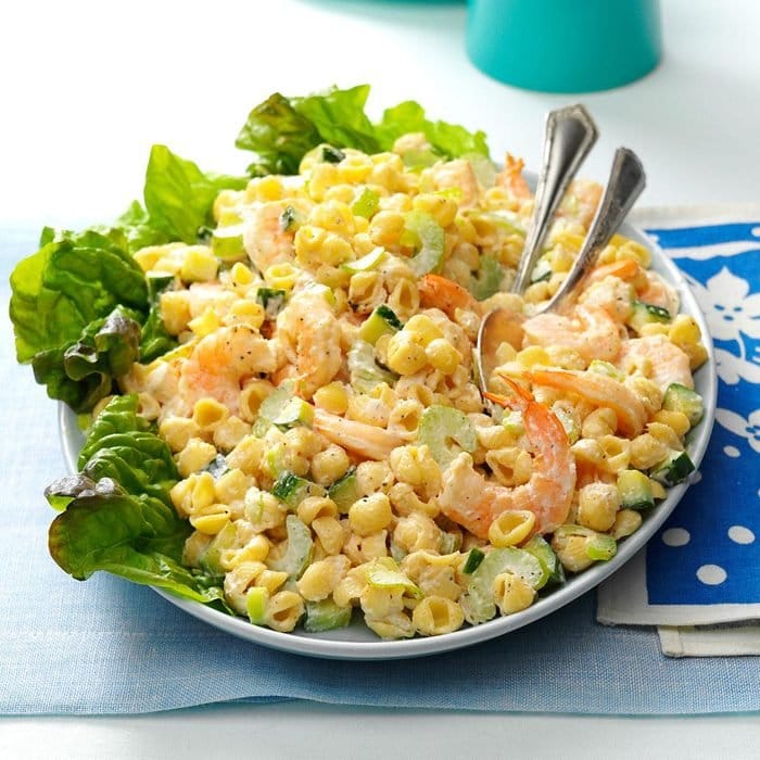 Chilled Shrimp Pasta Salad from Taste of Home