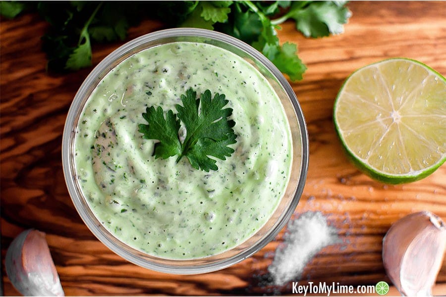 Cilantro Lime Sauce