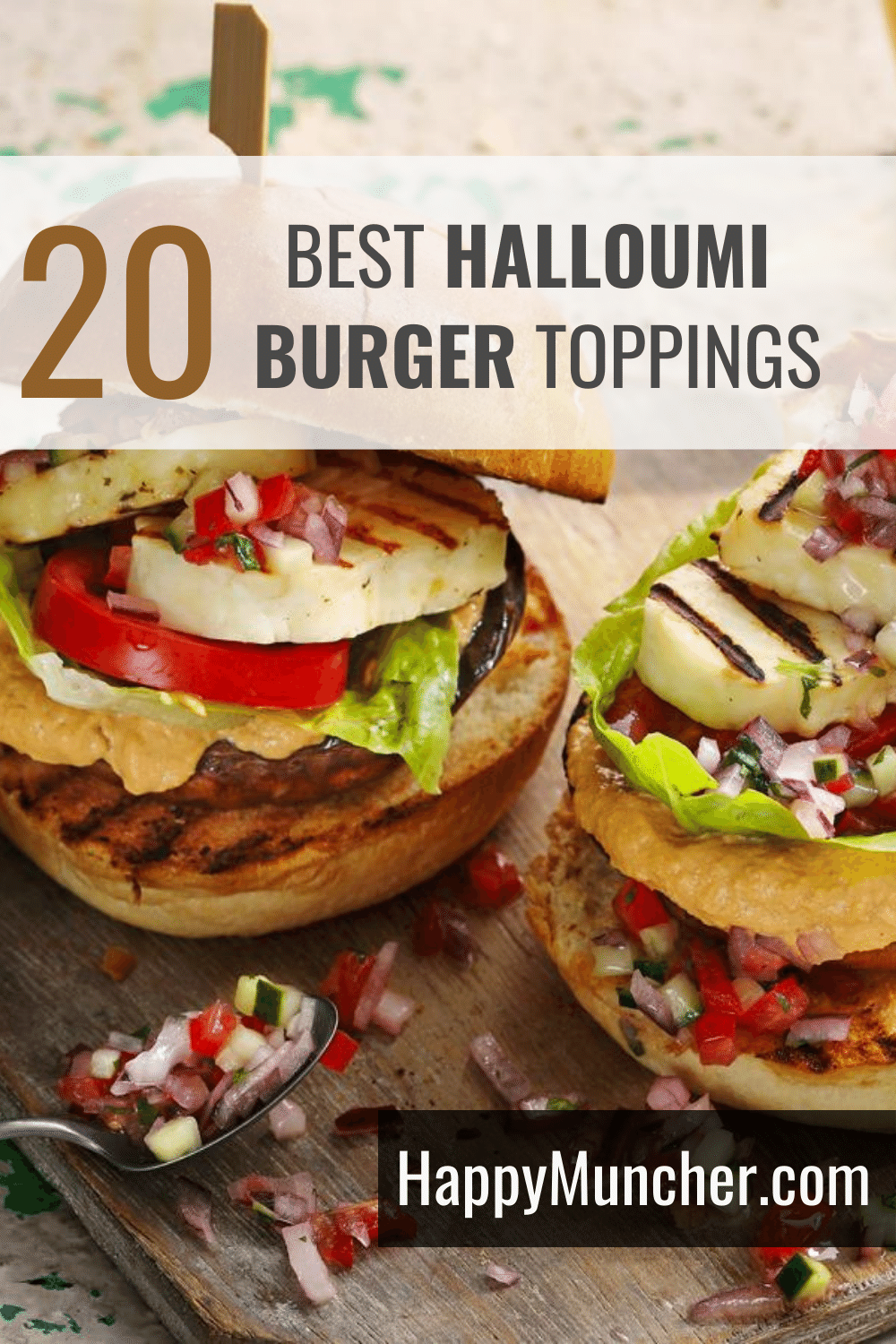 Halloumi Burger Toppings