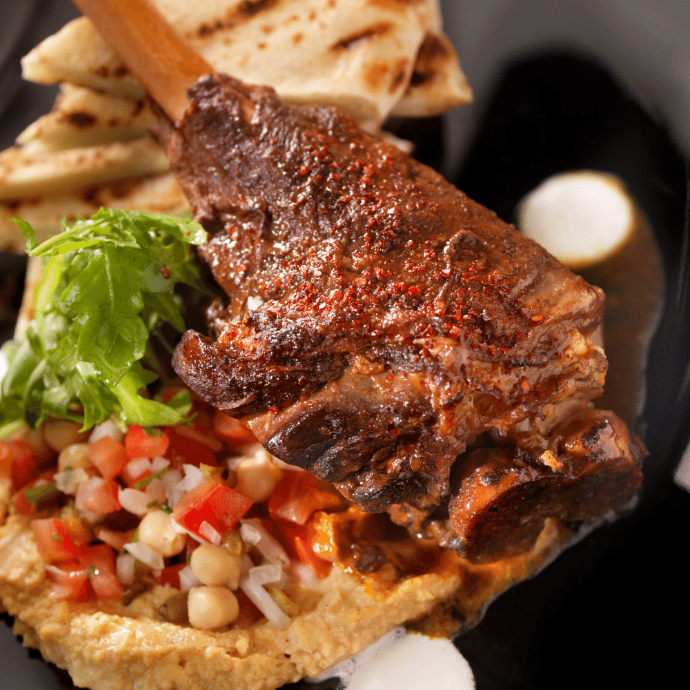 Lamb Shanks with vegetables