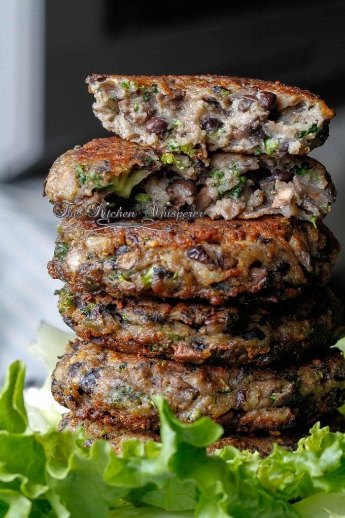 Mushroom patty