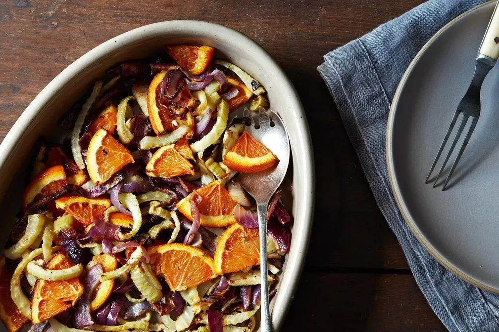 Roasted Fennel and Orange Salad