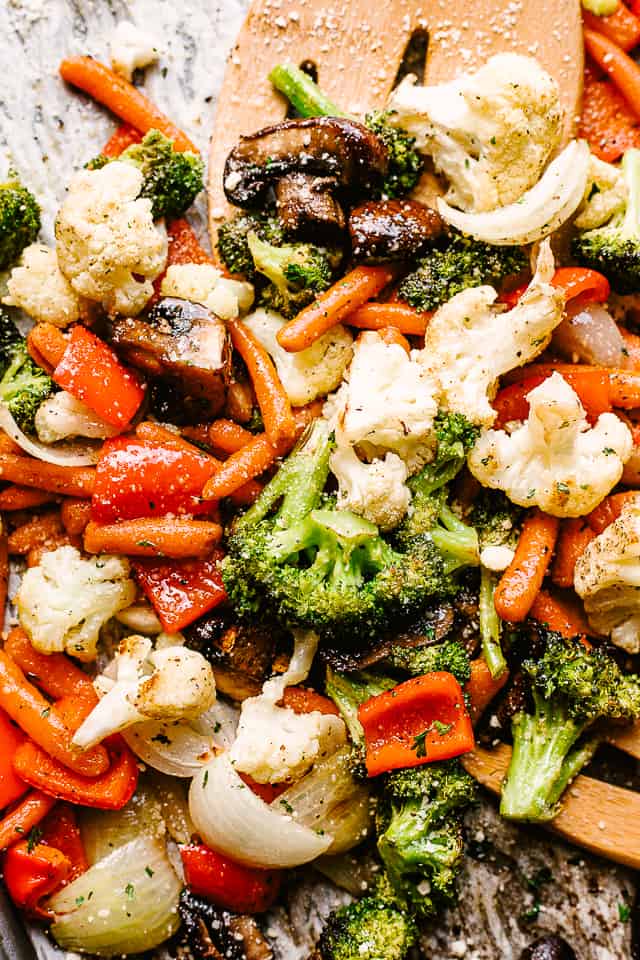 Roasted Mixed Vegetables