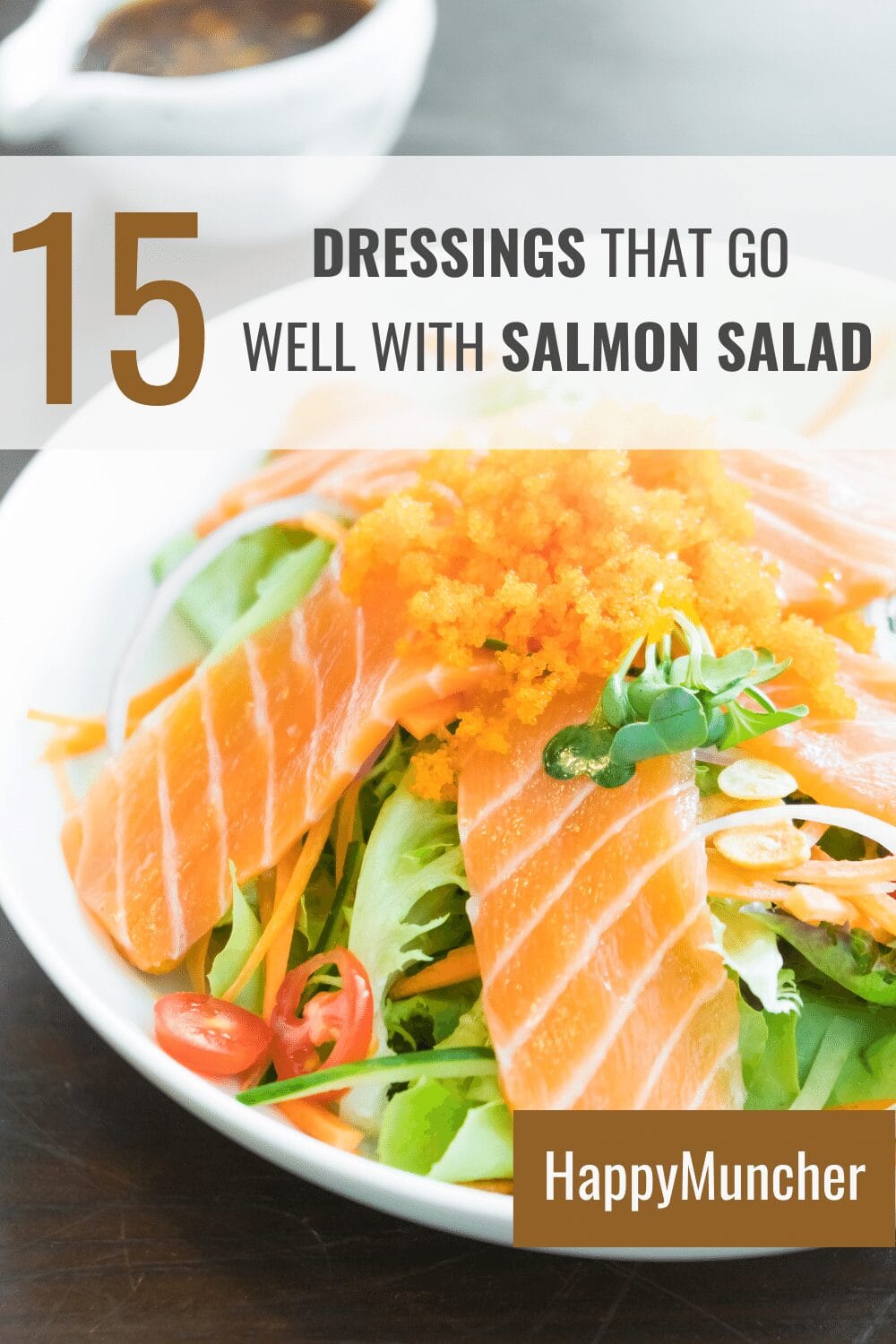 what dressing goes with salmon salad