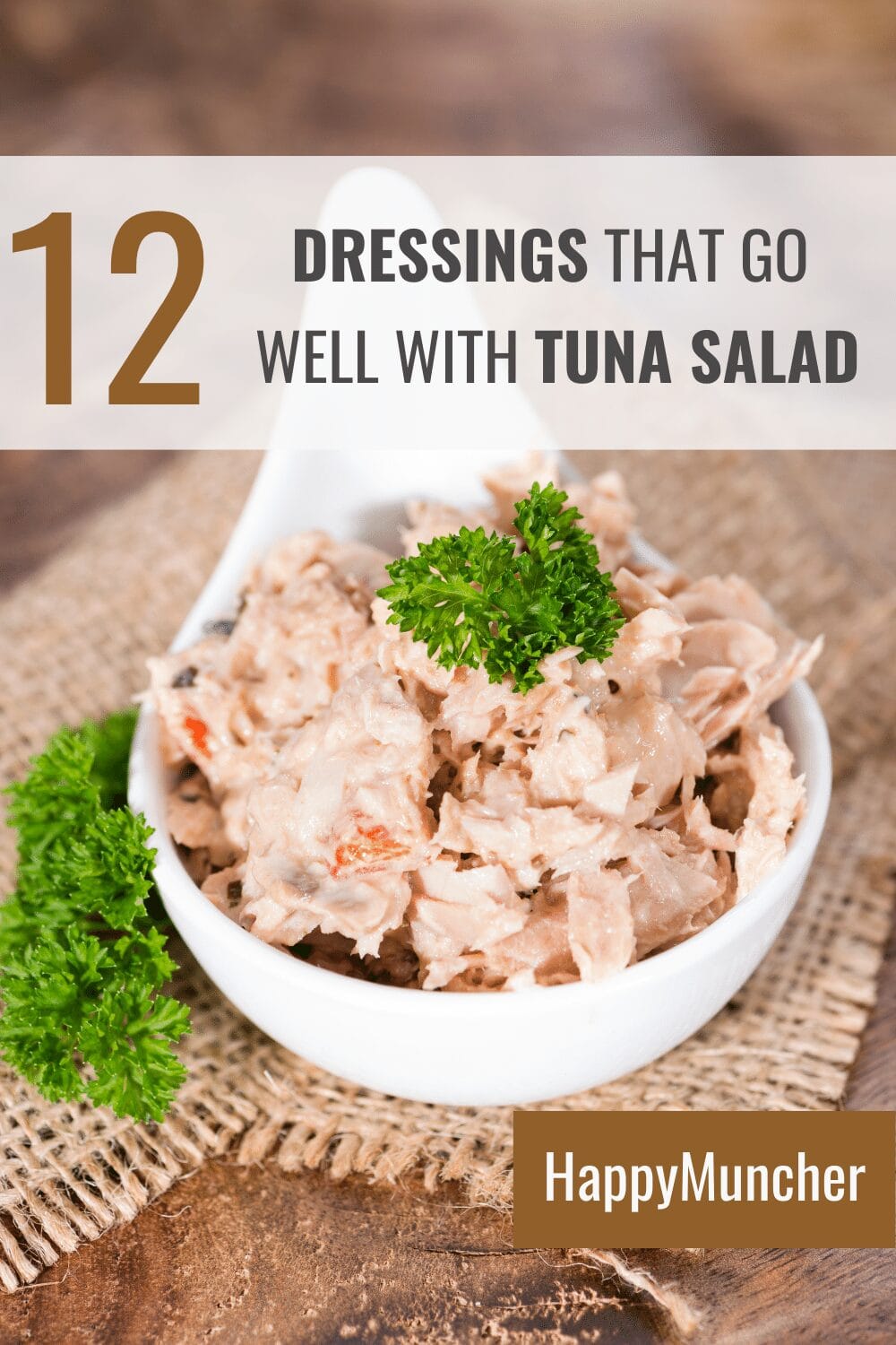 what salad dressing goes with tuna