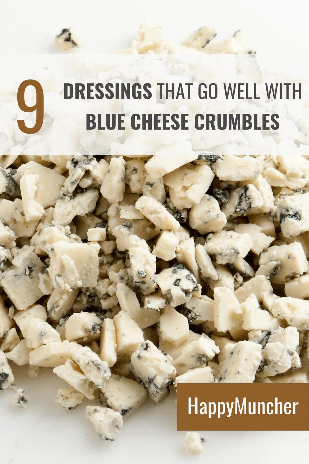 what salad dressing goes with blue cheese crumbles