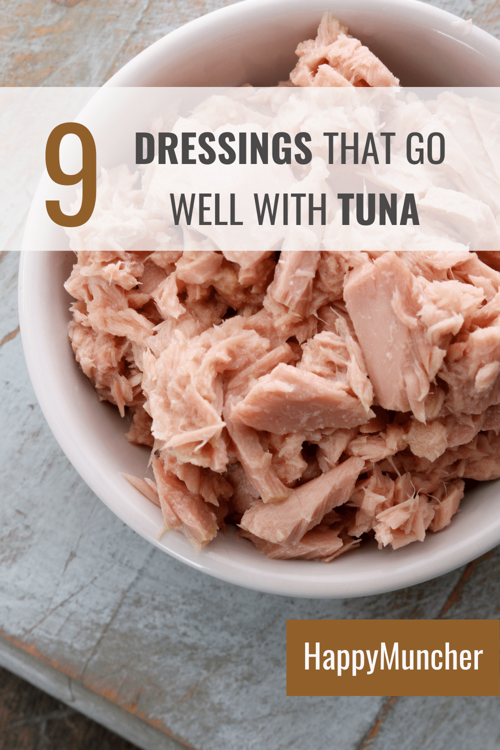 what salad dressing goes with tuna