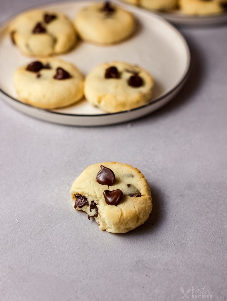 Air Fryer Keto Chocolate Chip Cookies