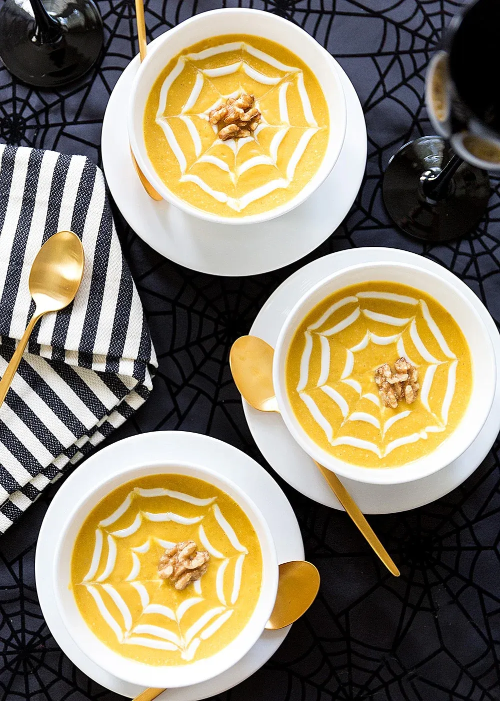 Butternut Squash and Walnut Soup