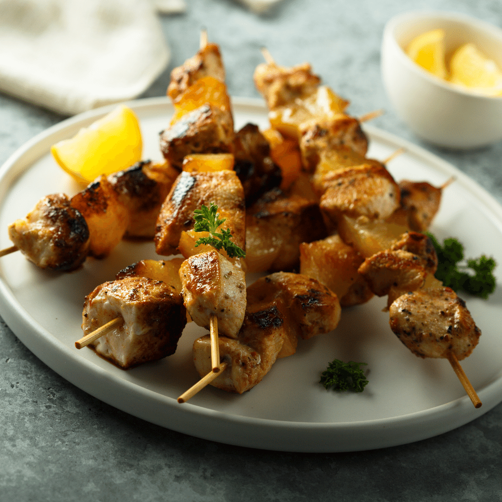 chicken skewers