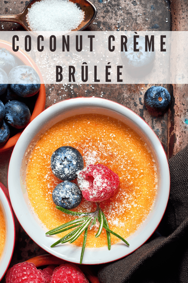 Coconut Crème Brulee