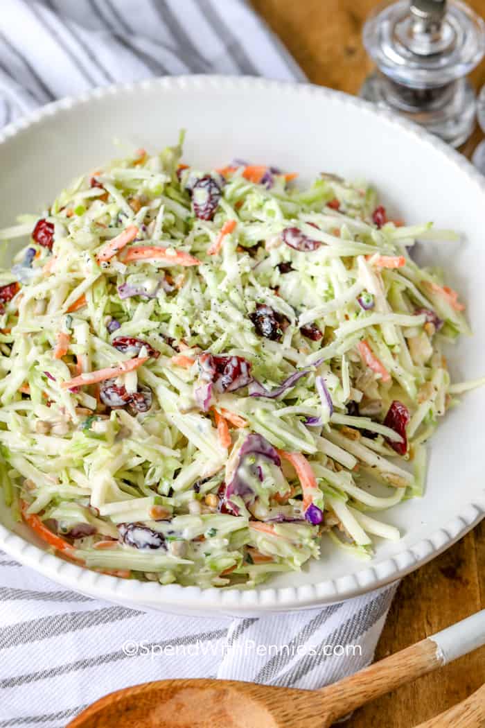 Creamy Broccoli Slaw Salad