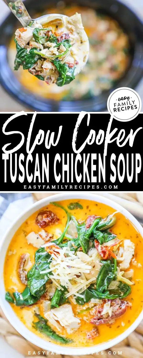 Creamy Tuscan Chicken Soup