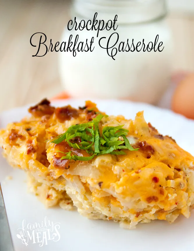 Crock Pot Breakfast Casserole