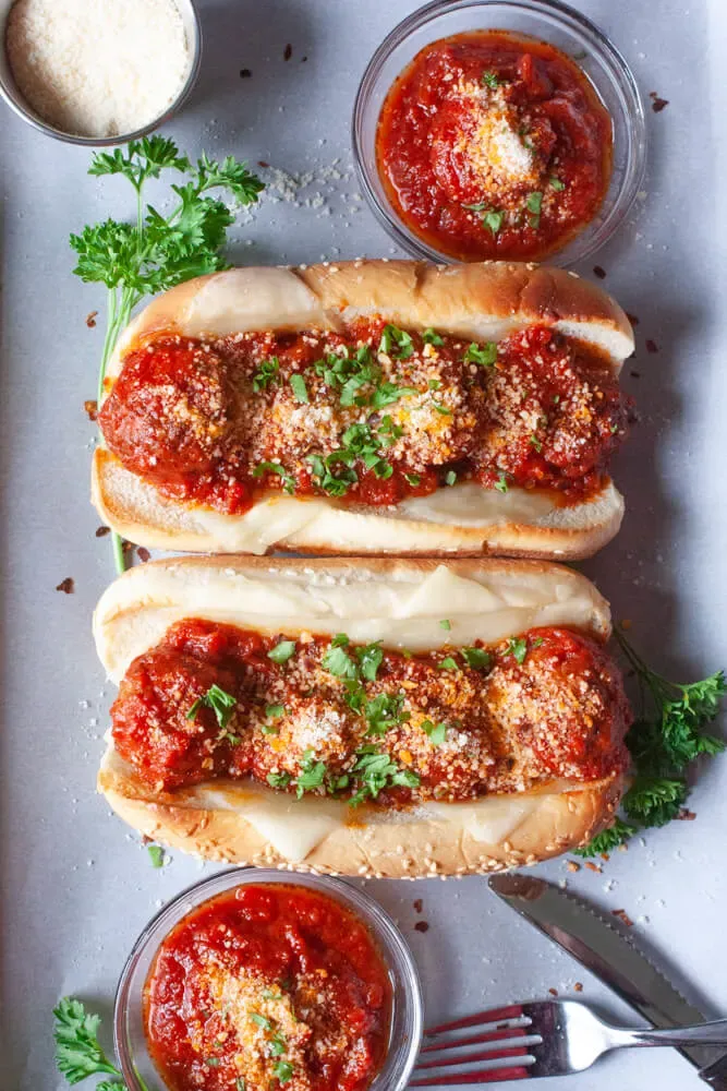 Crock Pot Meatball Subs
