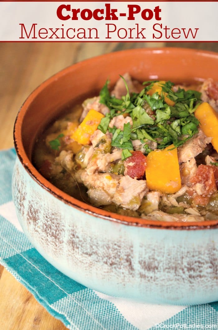 Crock-Pot Mexican Pork Stew Recipe