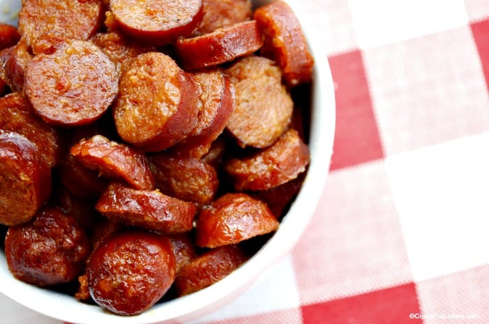 Crock Pot Sweet Kielbasa