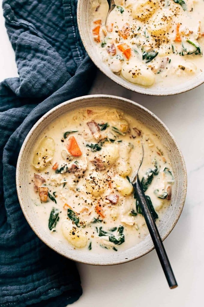 Crockpot Chicken Gnocchi Soup