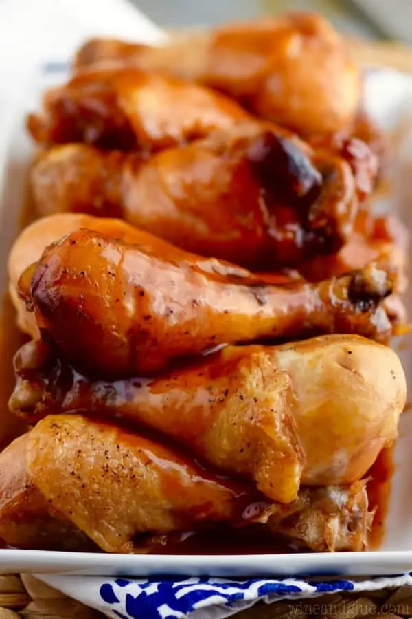 Crockpot Honey BBQ Drumsticks