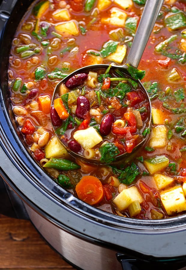 Crockpot Minestrone Soup
