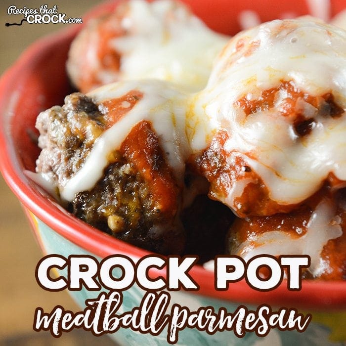 Crockpot Parmesan Meatballs