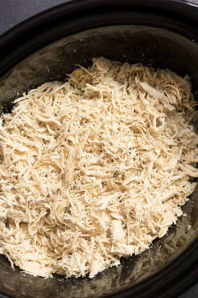 Crockpot Shredded Chicken